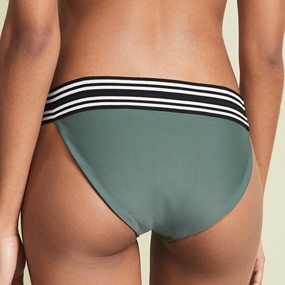 Mikoh Kaupo Olive Green Hipster Bikini Bottoms - Picture 2 of 5